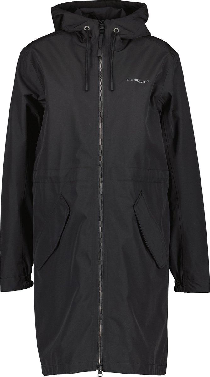 Didriksons MARTA WNS PARKA 3 Dames Outdoorjas Zwart