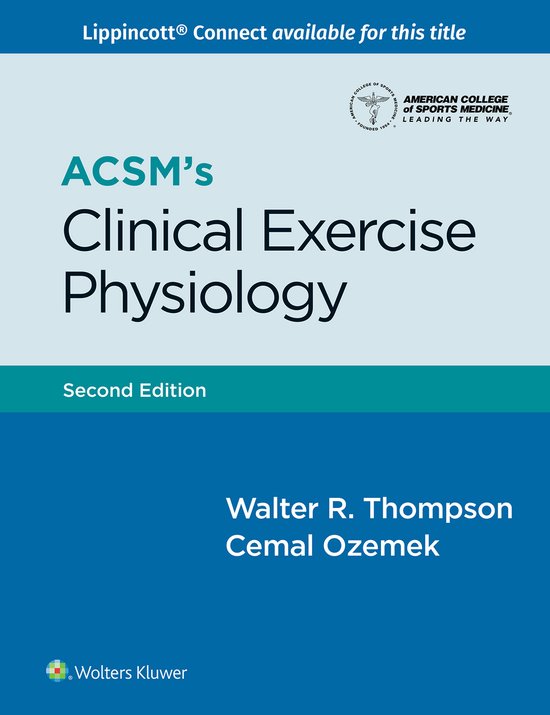 Lippincott Connect-ACSM- ACSM's Clinical Exercise Physiology - cover