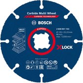 Bosch Accessories EXPERT Carbide Multi Wheel X-LOCK 2608901193 Disque à tronçonner droit 1 pièce(s) 125 mm 22,23 mm 1 pièce(s)