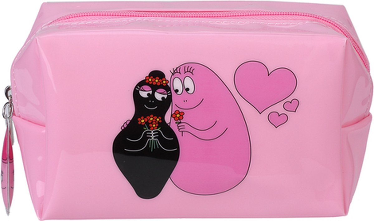 Barbapapa - Toilettas Voor Vrouwen - Etui - Make Up Tasje - 14x6x9cm
