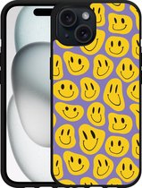Cazy Hardcase Hoesje geschikt voor iPhone15 Smileys