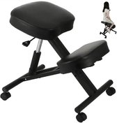 Crossover Retail® - Chaise ergonomique à genoux - Ajustable - Avec roulettes - Chaise de bureau ergonomique - Jusqu'à 120 kg
