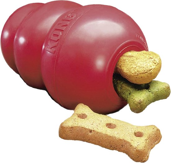 KONG classic XS - 5,7x3,6x3,6cm rouge