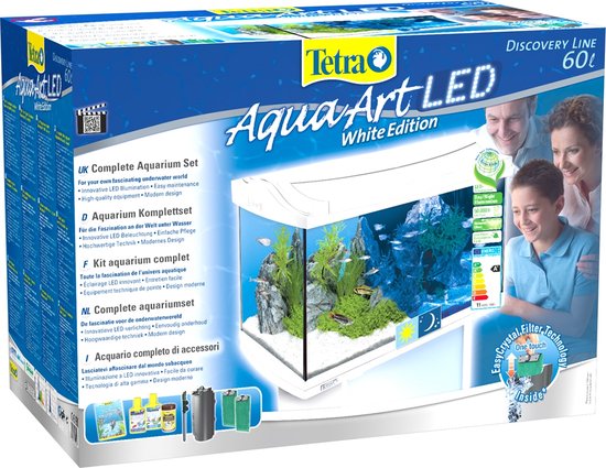 Tetra - Aquarium - Aquarium - Tetra Aquarium Aqua-art Led 60l Wit - 1st