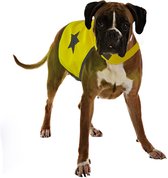 Duvoplus - Kledingaccessoire Voor Dieren - Hond - Veiligheidsjasje Fluo L: 56cm Neon Geel - 1st