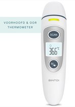 Bintoi® X200 - Thermometer voorhoofd - Oorthermometer - Koortsthermometer