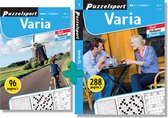 Puzzelsport - Puzzelboekenpakket - 2 puzzelboeken - Varia 96p + Varia 288p