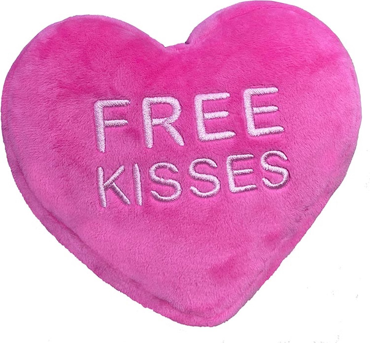 Lulubelles - Power Plush - Free Kisses Heart - hondenknuffel - hondenspeelgoed - hartje