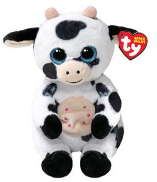 TY Beanie Babies Bellies Herdley Cow 15 cm