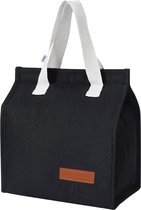 Kioto Lunch Bag - Sac isotherme - 7L - pour Adultes, femmes et hommes - Zwart