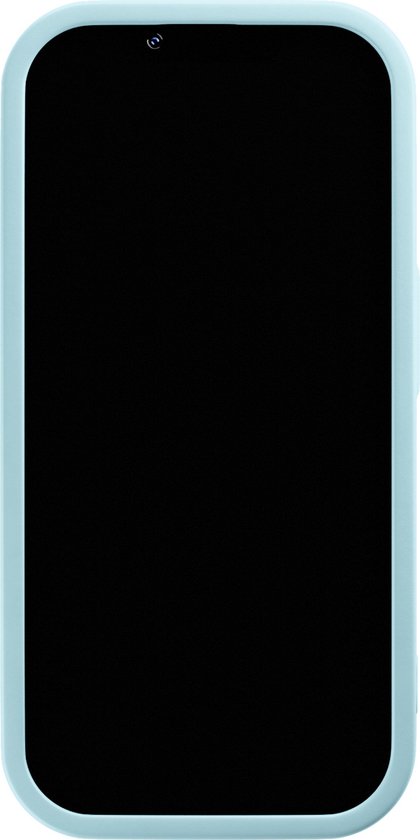 Casimoda® - Coque iPhone 15 Pro Max - Marbre bleu clair - Coque téléphone unie - TPU