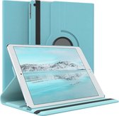 Phreeze Draaibare Tablethoes - Geschikt voor iPad 2022 10e Generatie Hoesje - 10.9 Inch - 360 Graden Draaibare Hoes Cover - Draaibare Standaard - Licht Blauw