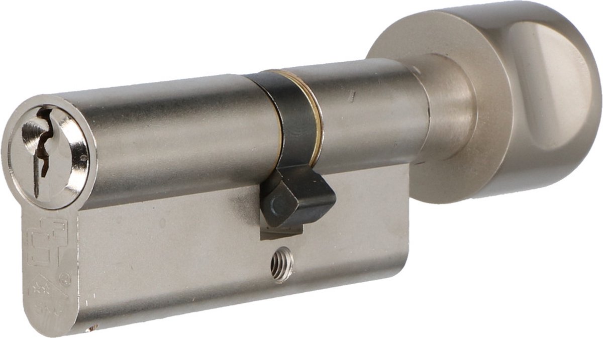 2 stuks - S2 veiligheidscilinders S6 K30/45 SKG 2, knopcilinders (verschillend sluitend)