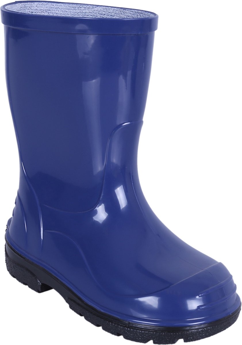 Igor Regenlaarzen blauw Rubber