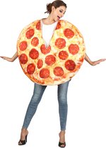 Vegaoo - Pepperoni pizza kostuum voor volwassenen