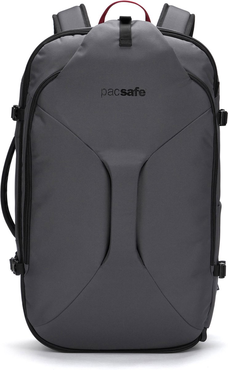 Pacsafe EXP45 Carry-On Travel pack - 45 L - Rugzak - RFID-blokkerend - Anti-diefstal - Geschikt voor 16-inch laptop - Beveiligde Reistas - Slate