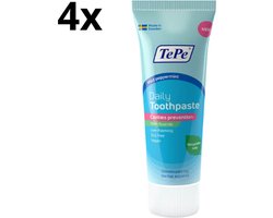 TePe Daily Tandpasta - 4 x 75 ml