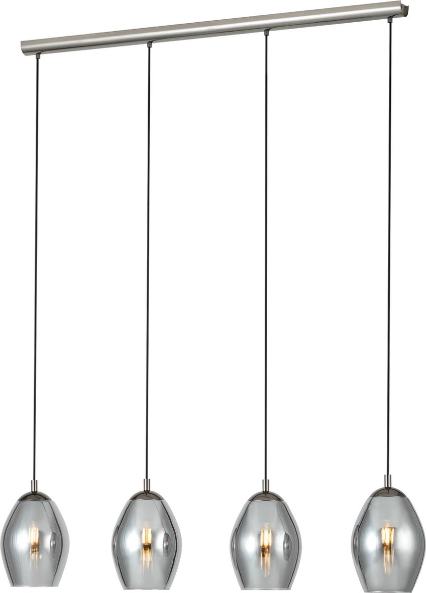 EGLO hanglamp Estanys grijs 3xE27