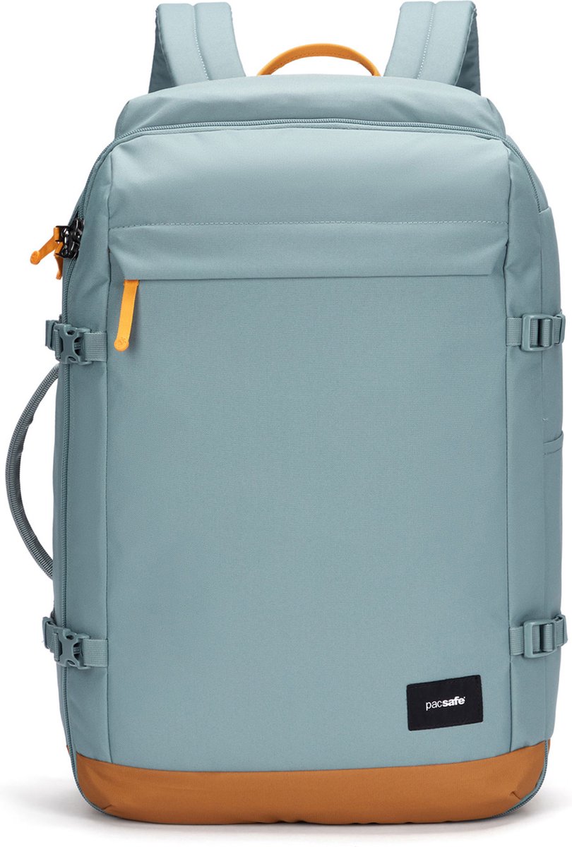Pacsafe GO Carry-on Rugzak - 44L - RFID - Anti-diefstal - Waterafstotend - Handbagage - Gerecycled - Fresh Mint