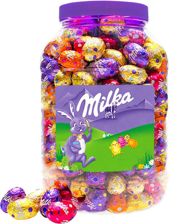 Milka paaseitjes – chocolade voor Pasen - 2,2 kg - Milka