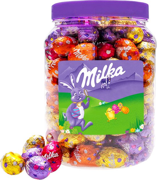 Milka paaseitjes – chocolade voor Pasen – 1,1 kg - Milka