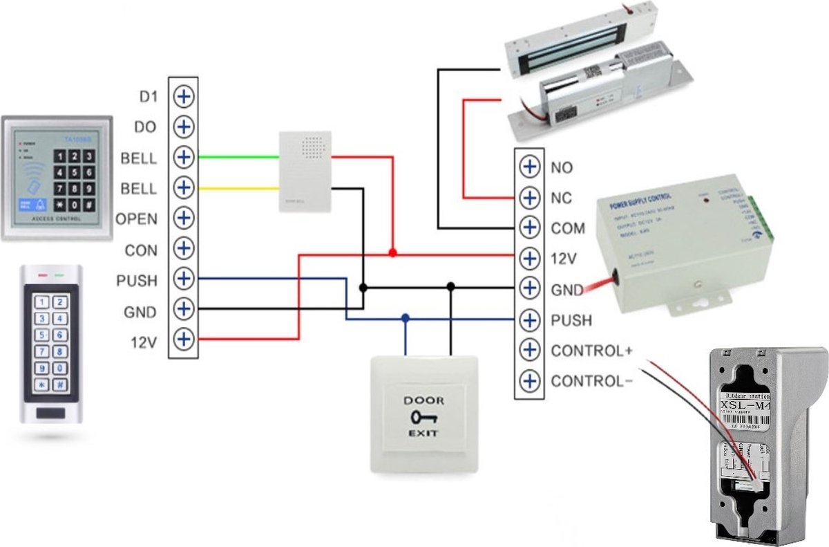 WIFI T-2104VC Videodeurbel met Binnen Scherm en Buiten - afbeelding 2