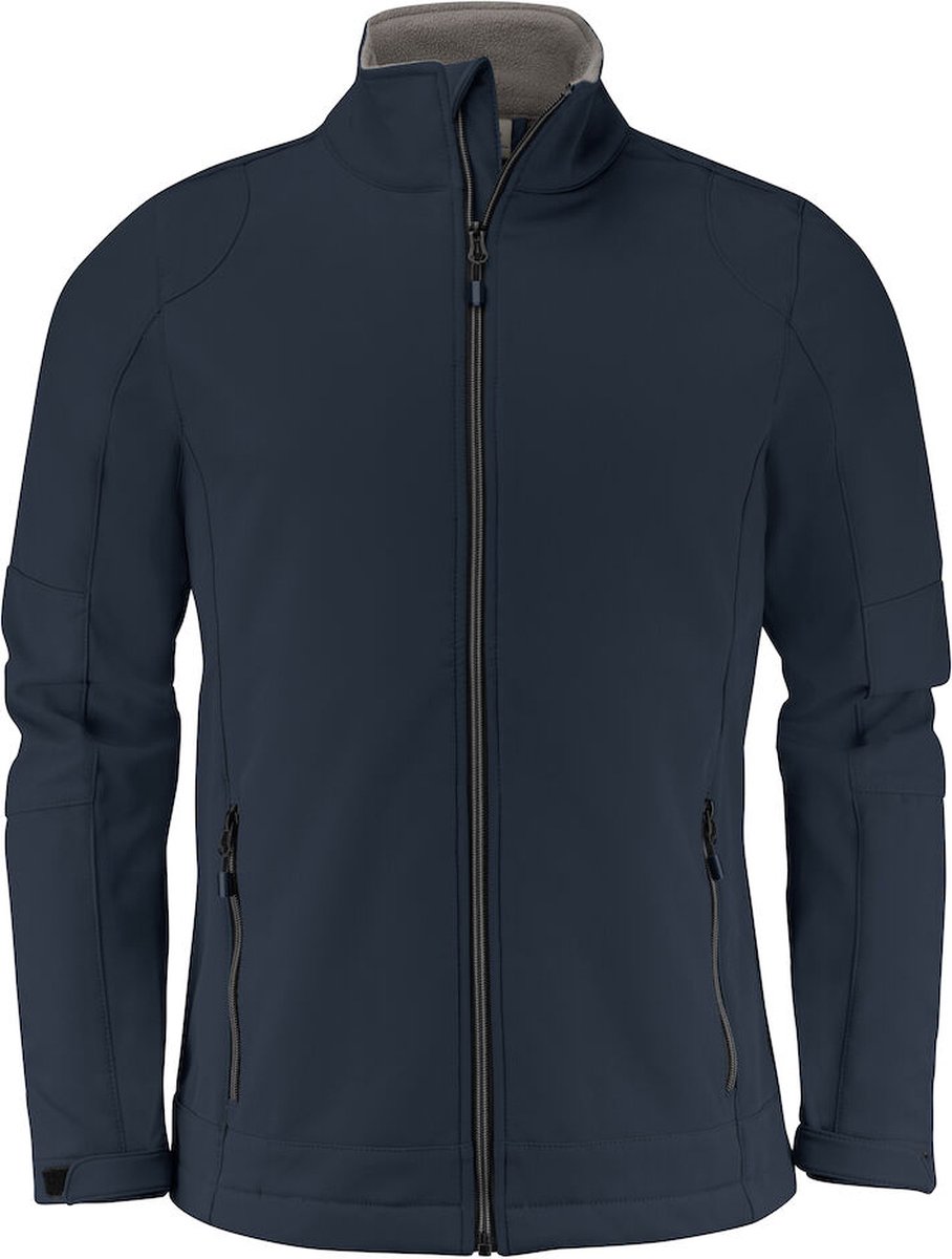 Printer SOFTSHELL JACKET TRIAL 2261044 - Donker marine - L