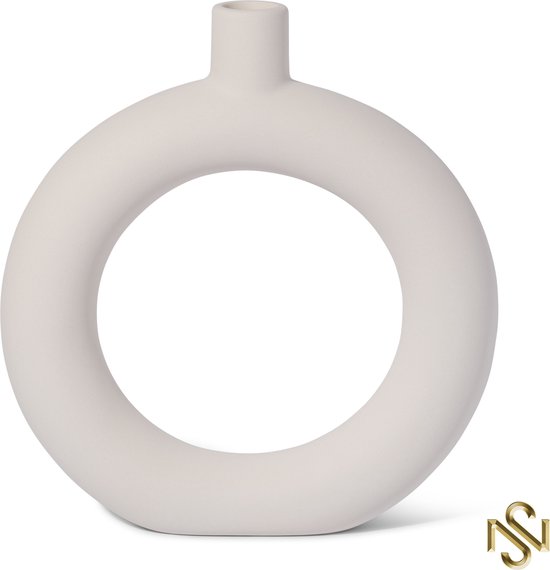 Foto: Sannaila evoke purity vases keramiek nordic vase beige modern japandi