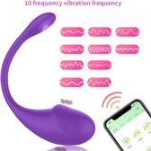 Love Egg Bluetooth Draadloze Vibrator - App Controlled - Cadeau Voor Hem/Haar - Seks Speeltje Voor Koppels - Roze Vibrator Met App - Seks Ei - Dildo Vibrator Valentijn Cadeau"