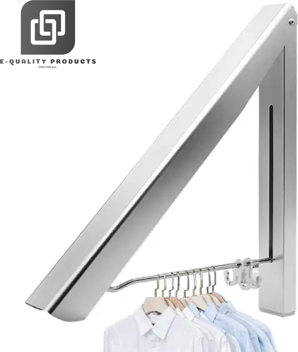 Goedkoopste E-Quality Products - Wanddroogrek - Wasrek - Droogrek - Wanddroogrek inklapbaar - Wanddroogrek uitschuifbaar - Wanddroogrek ophangbaar