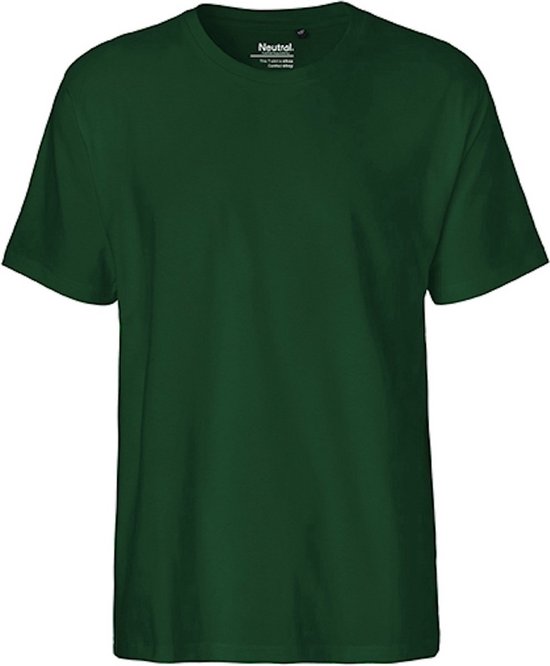 2 Pack Fairtrade Unisex Classic T-Shirt met korte mouwen Bottle Green - 3XL