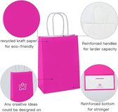 sac en papier - Tassen en papier Kraft | Sacs de transport en papier avec poignées 25