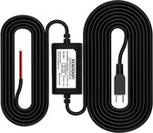 VCTparts Auto Dashcam Continue Voeding Hardwire Kabel Voeding USB C [3.2M 12v/24v]
