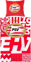Housse de couette PSV Blocs 140 x 200 cm - Dekbed PSV - Chambre PSV - PSV Dreams -