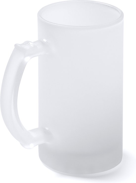 Lot de 6 chopes à bière en Verres / adaptées à la sublimation