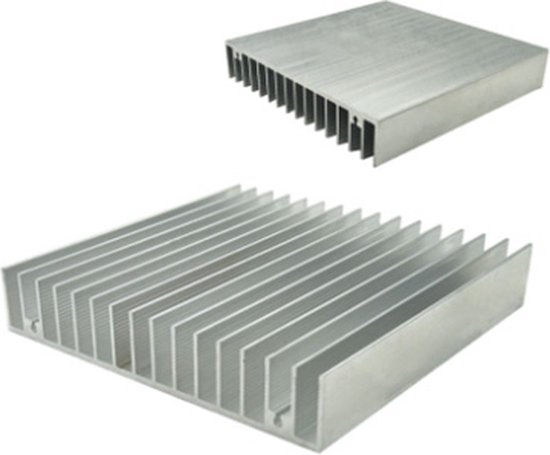 Heatsink 100mm x 100mm x 18mm Aluminium