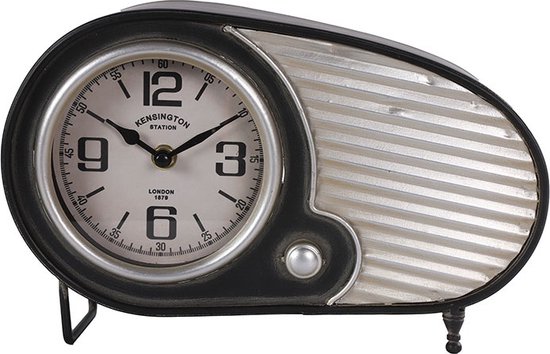 Countryfield - Horloge de table Rétro noir-L8.5W28H18.5CM