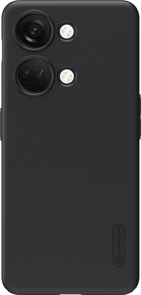Nillkin OnePlus Nord 3 Hoesje Super Frosted Shield Zwart