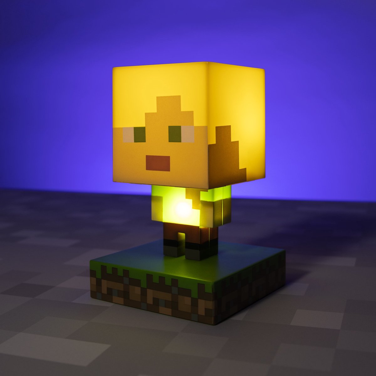 PALADONE MINECRAFT ALEX LIGHT ICONS BDP LAMPADA DA NOTTE 3D GIOCO