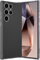 Hoesje Geschikt voor Samsung S24 Ultra Hoesje Siliconen Cover Case - Hoes Geschikt voor Samsung Galaxy S24 Ultra Hoes Back Case - Transparant.