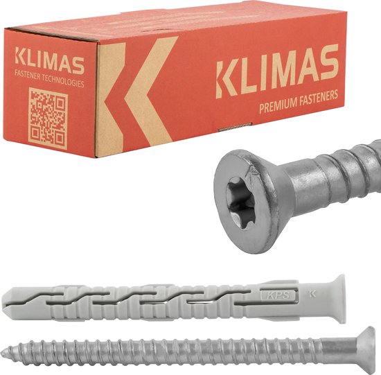 Fischer universele plug DuoXpand nylon - diam. 8x120mm - 4 stuks