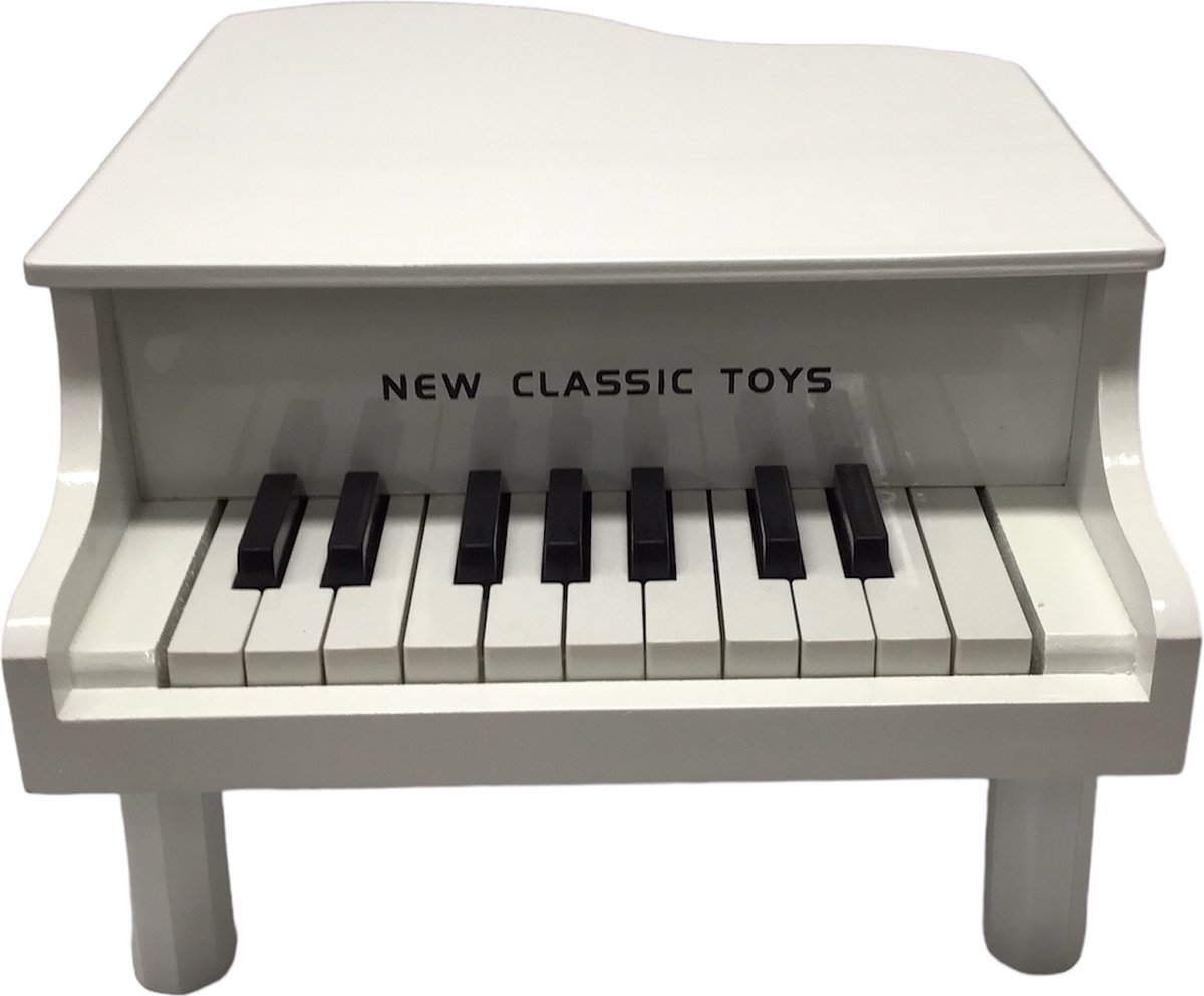 New Classic Toys Vleugel wit kinder piano - New Classic Toys