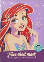 Disney Princess Ariel sheet mask - moisturising formula with watermelon - gezichtsmasker tissue masker - watermeloen - meloen - Vegan