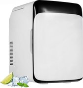 Kozoo - Minibar - koelkast Minibar - Mini koelkast - Réfrigérateur - Réfrigérateur latéral - Facile à transporter - Fonction chaud & froid - 10L - Convient aux cosmétiques - Zwart