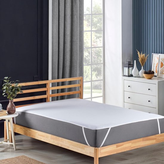 Protège-matelas Imperméable 90x200 Cm - TPU étanche, Tissu Respirant - Pour Matelas Jusqu'à 30 Cm D'épaisseur - Lavable Machine - Certifié OEKO-TEX - 10
