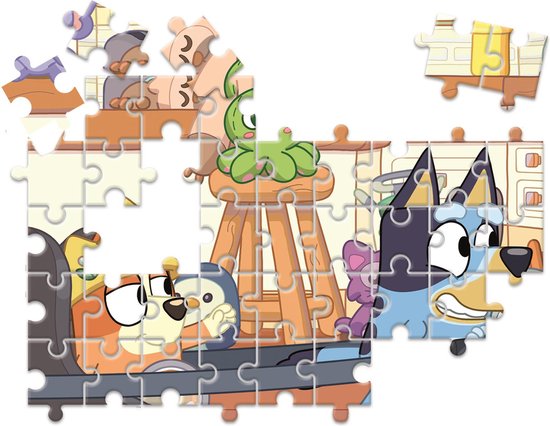 Clementoni - Edukit - 4 in 1 Educatieve Bluey Speelset - Vanaf 6 jaar ...
