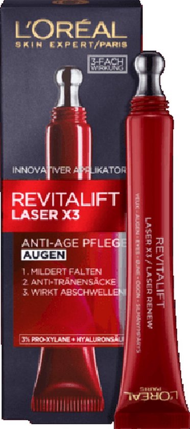 L'Oréal Paris Revitalift Laser X3 anti-rimpel oogcrème - 15 ml - L’Oréal Paris