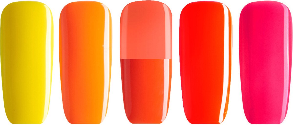 Goedkoopste AVN - Gellak – 7 x 10ml - Gel nagellak - Nagels - Gellak starterspakket - MIX10