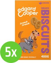 Edgard & Cooper Biscuit Chicken 400 gr - hondensnack - 5 verpakkingen