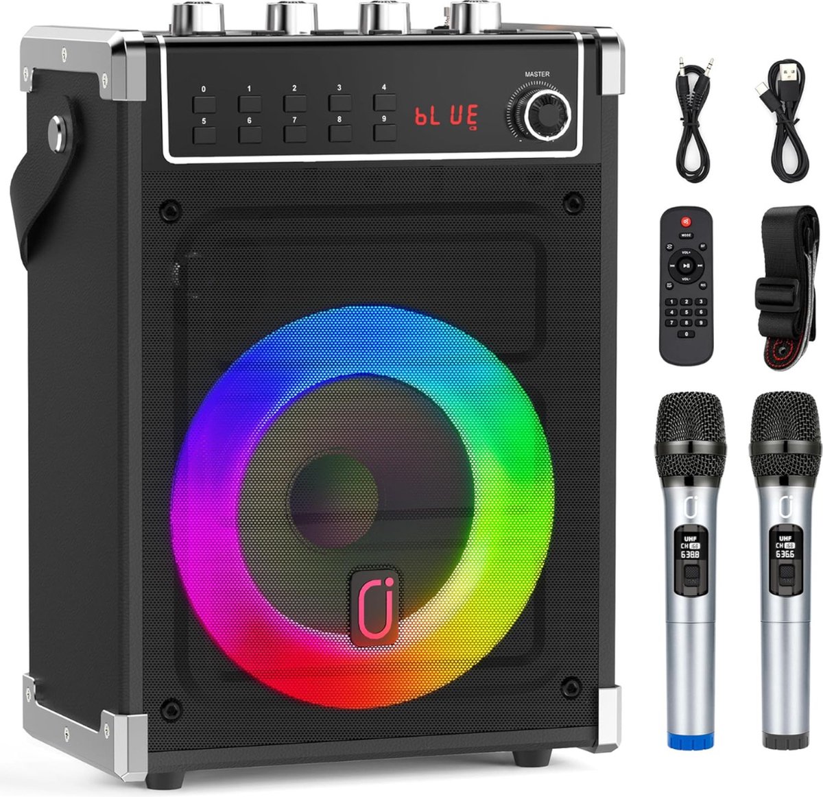 Karaoke Set Voor Volwassenen Karaoke Set Karaoke Set Met 2 Microfoons Karaoke Set Met Draadloze Microfoon Karaoke Set Draadloos